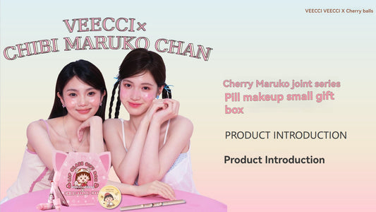 VEECCI × Chibi Maruko-Chan Makeup Gift Set – The Cutest Beauty Collection of the Year!