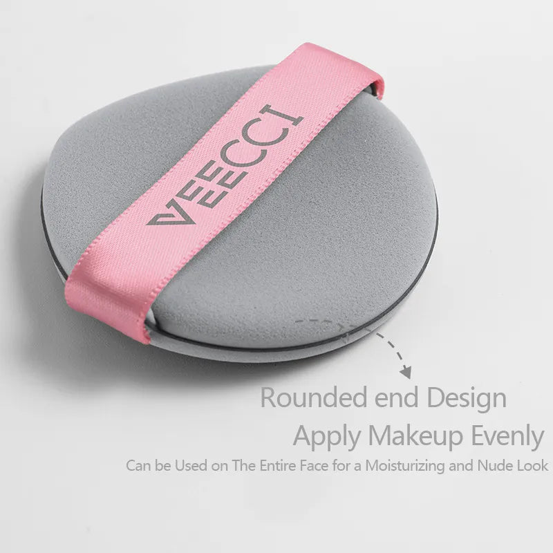 VEECCI Puff Cushion Super Soft Steam Sucking Cotton, Makeup Tools Not Easy to Eat Chalk