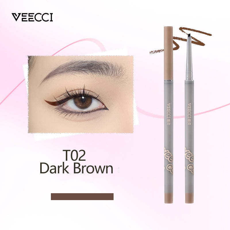 VEECCI Eyeliner Pencil Waterproof Quick Dry Anti-blooming Waterproof