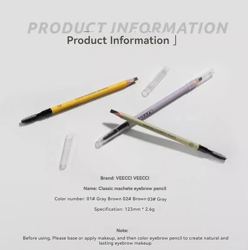 VEECCI Eyebrows Waterproof Durable Naturally Shape
