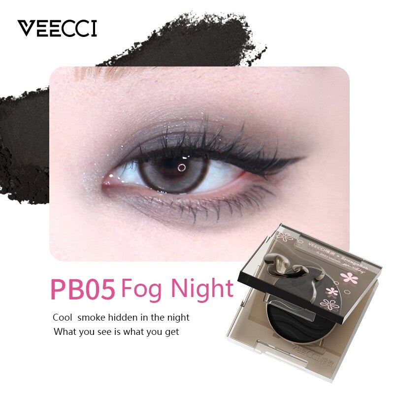 VEECCI Sponge Bob Eye Shadow Palette Monochrome Glitter Long-Lasting Waterproof (2g)