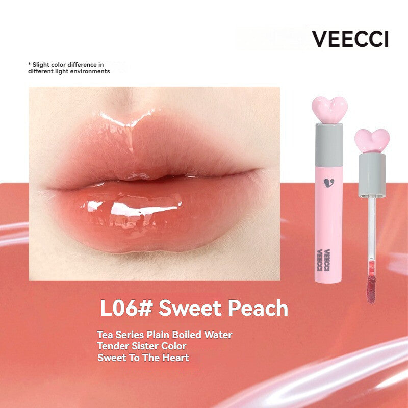 VEECCI Lipstick Moisturizing Durable Light Non Stick Waterproof (2.4g)