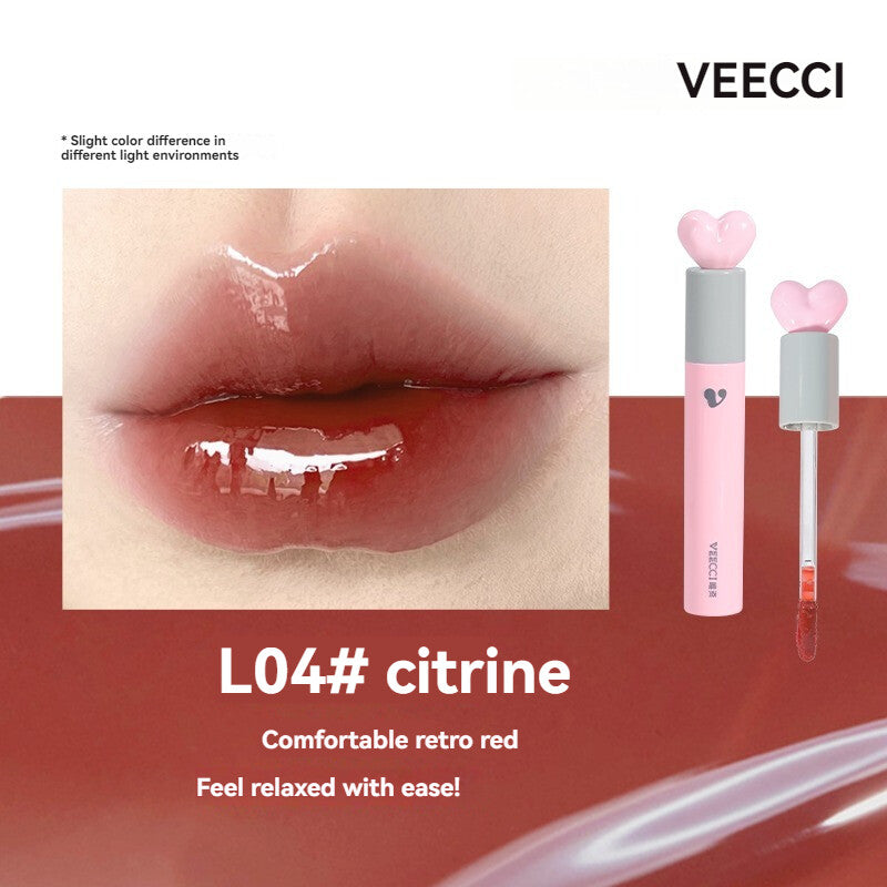 VEECCI Lipstick Moisturizing Durable Light Non Stick Waterproof (2.4g)