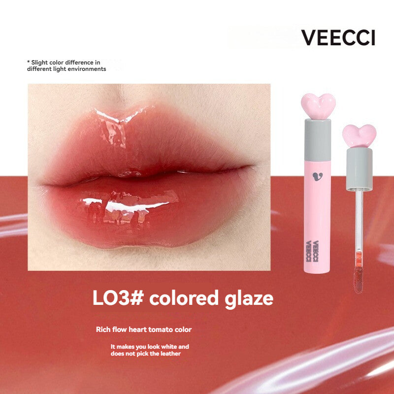 VEECCI Lipstick Moisturizing Durable Light Non Stick Waterproof (2.4g)