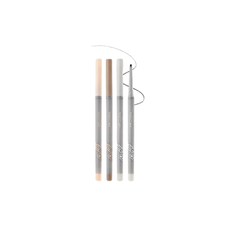 VEECCI Eyeliner Pencil Waterproof Quick Dry Anti-blooming Waterproof