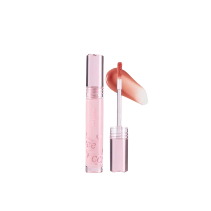 VEECCI Lip Gloss & Lip Glaze Lipstick Oil Moisturizing Nude Color Does Not Take Off Makeup