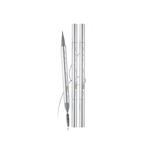VEECCI Eyebrow Pencil Ultra Fine Brush Double Head Smooth Long Lasting Tint Natural 0.45ml