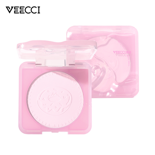 VEECCI Soft Pink Matte Highlight Powder – Long-Lasting Oil-Control Brightening Palette (10g)