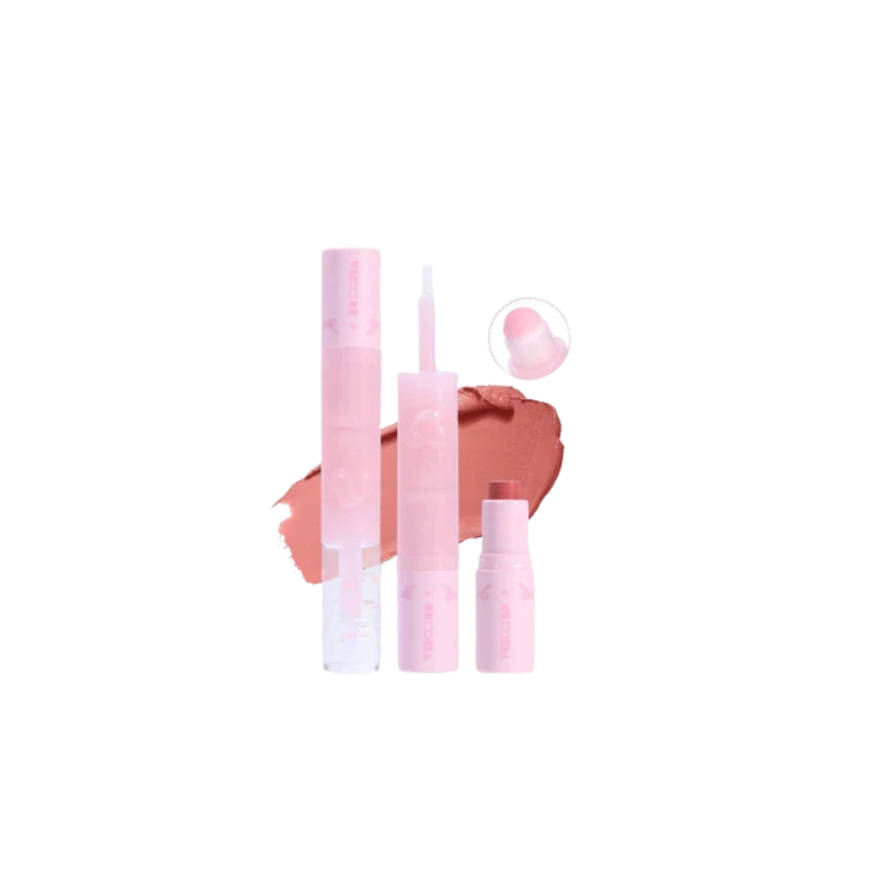 VEECCI Effect Two Tone Lipstick Moisturizing Cup