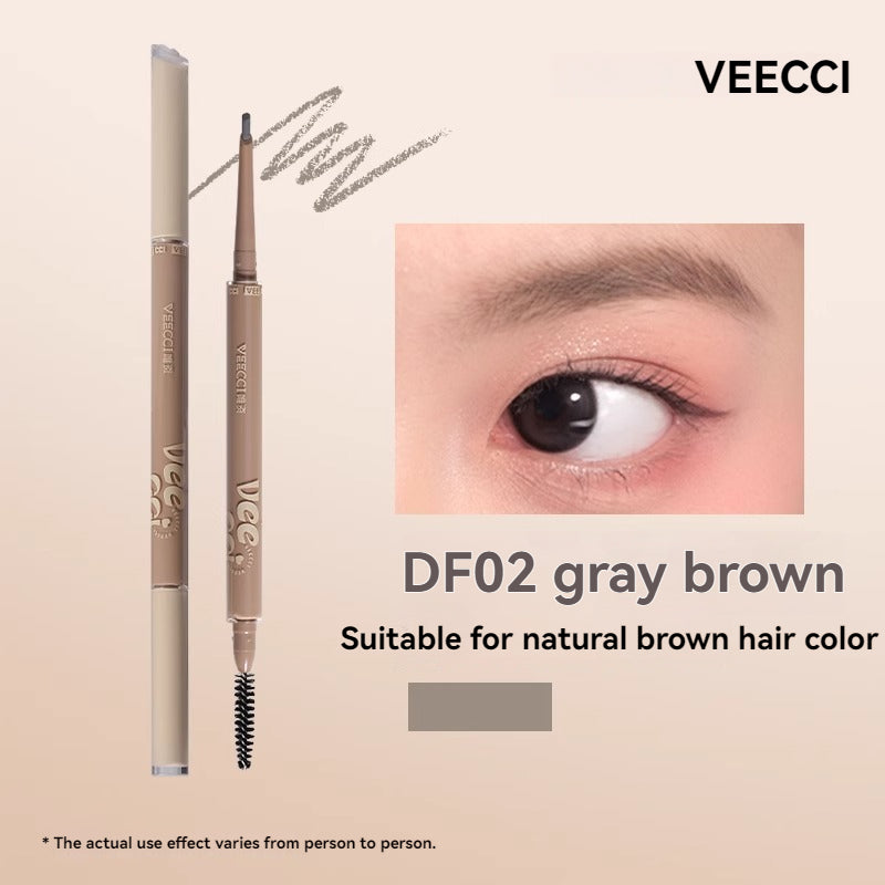 VEECCI Eyebrow Pencil Waterproof Long Lasting 24H Natural Smooth Wild Eyebrows Makeup