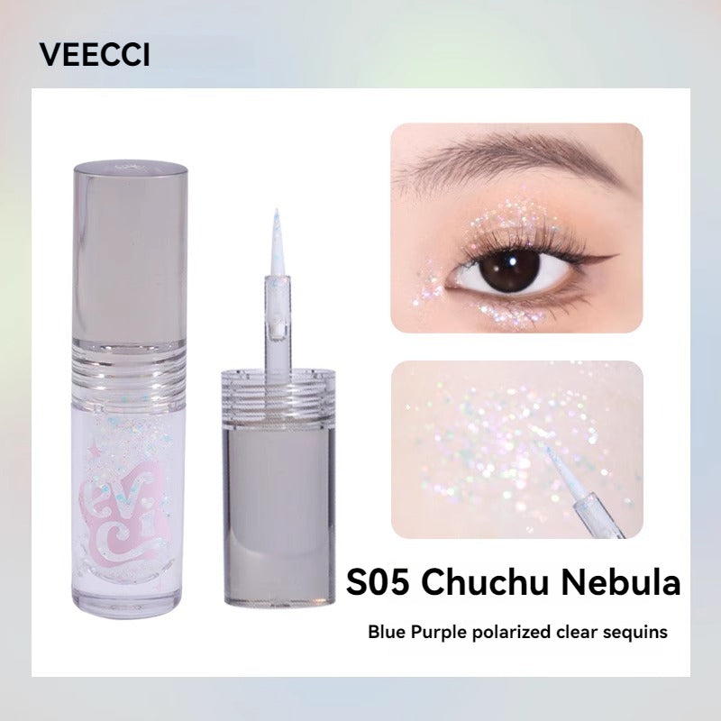 VEECCI Eyeshadow Liquid Matte Shimmer Portable Lasting Waterproof And Sweatproof Daily 2.5g