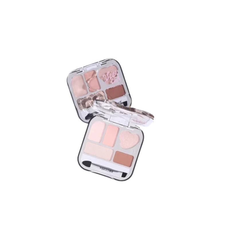 VEECCI Eyeshadow Bring Brush Painting Eye Bags Eyebrow Versatile 3 Textures - 5 Colors (4g)