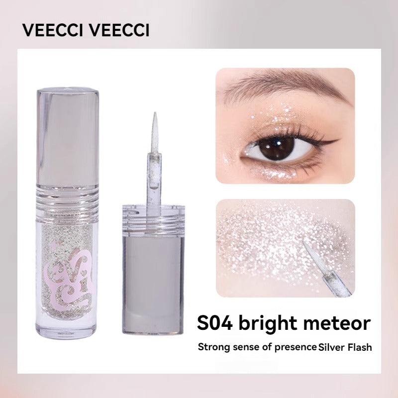 VEECCI Eyeshadow Liquid Matte Shimmer Portable Lasting Waterproof And Sweatproof Daily 2.5g