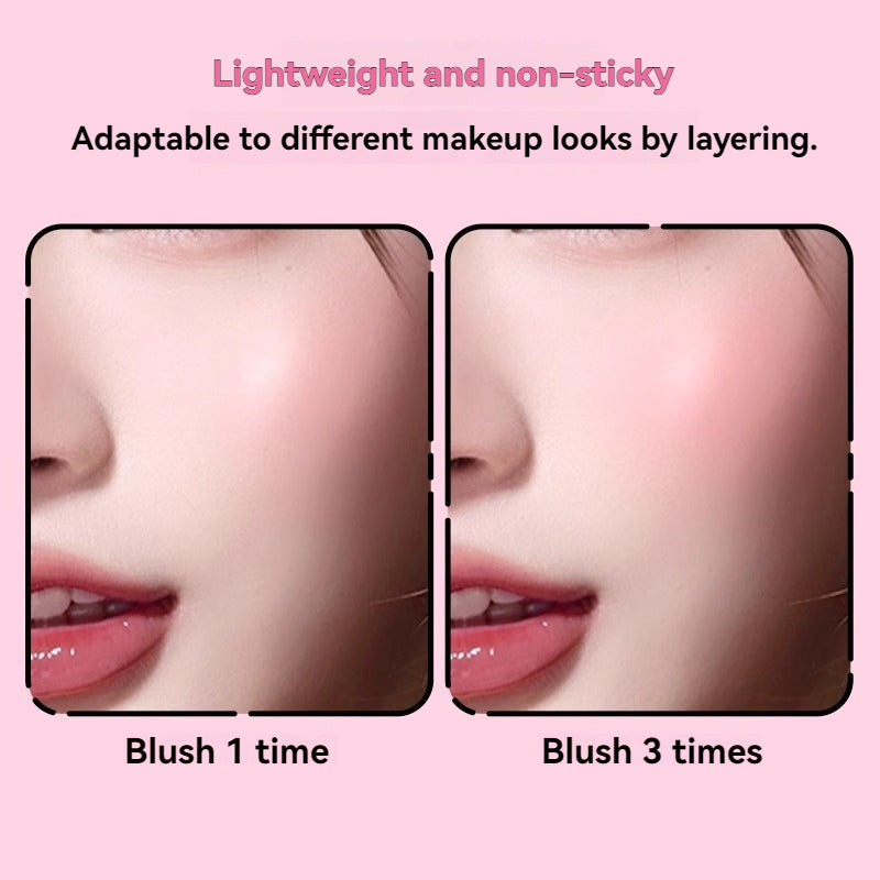 VEECCI Pudding Lip & Cheek Multi-Purpose Balm Lipstick Blusher luster Multipurpose 2 in1 Whitening Nature Non-stick Portable (5g)