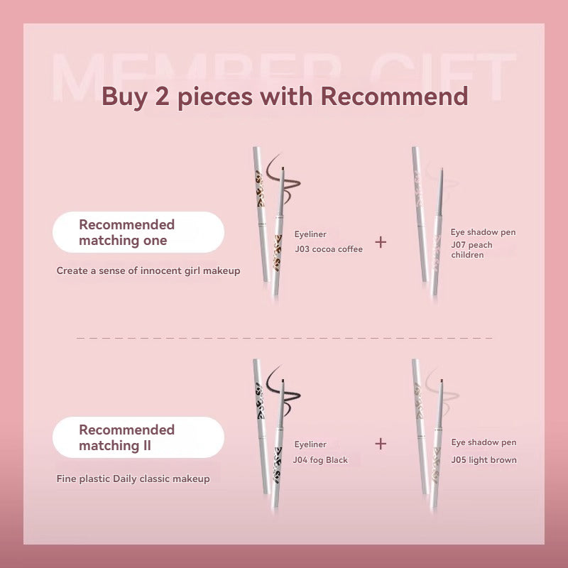 VEECCI Liquid Eyeliner Pencil Not Easy to Smudge Waterproof Eyeliner -10 Colors