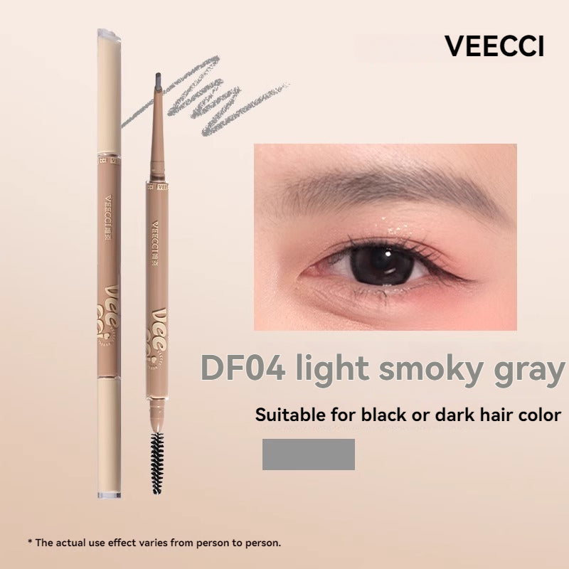 VEECCI Eyebrow Pencil Waterproof Long Lasting 24H Natural Smooth Wild Eyebrows Makeup