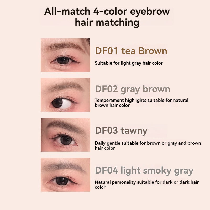 VEECCI Eyebrow Pencil Waterproof Long Lasting 24H Natural Smooth Wild Eyebrows Makeup