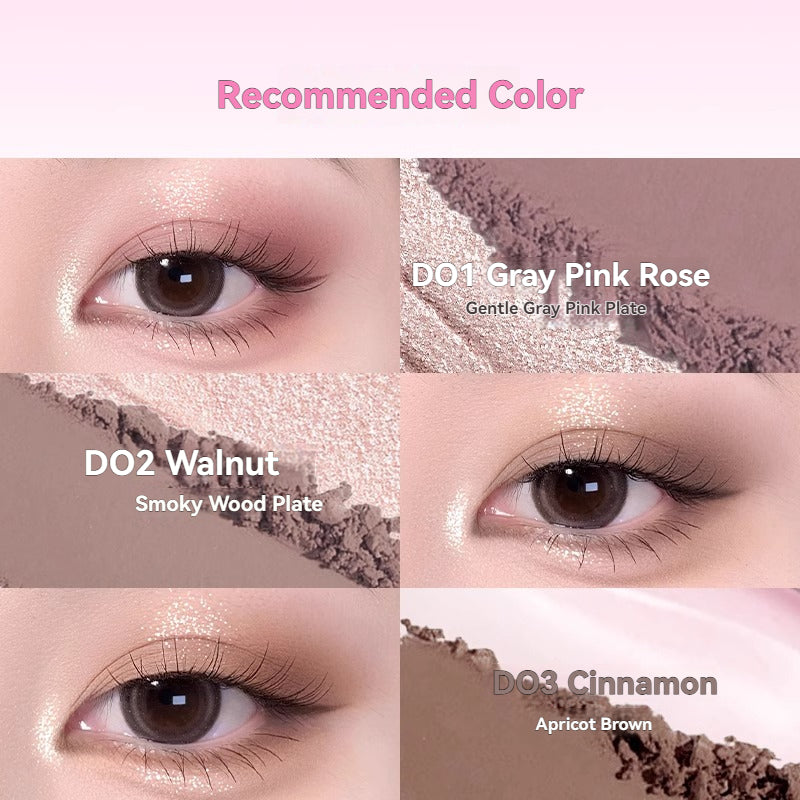 VEECCI The Great Artist Eyeshadow Matte Shimmer Seven Colors Multipurpose Portable Eye Shadow Palette 6.5g