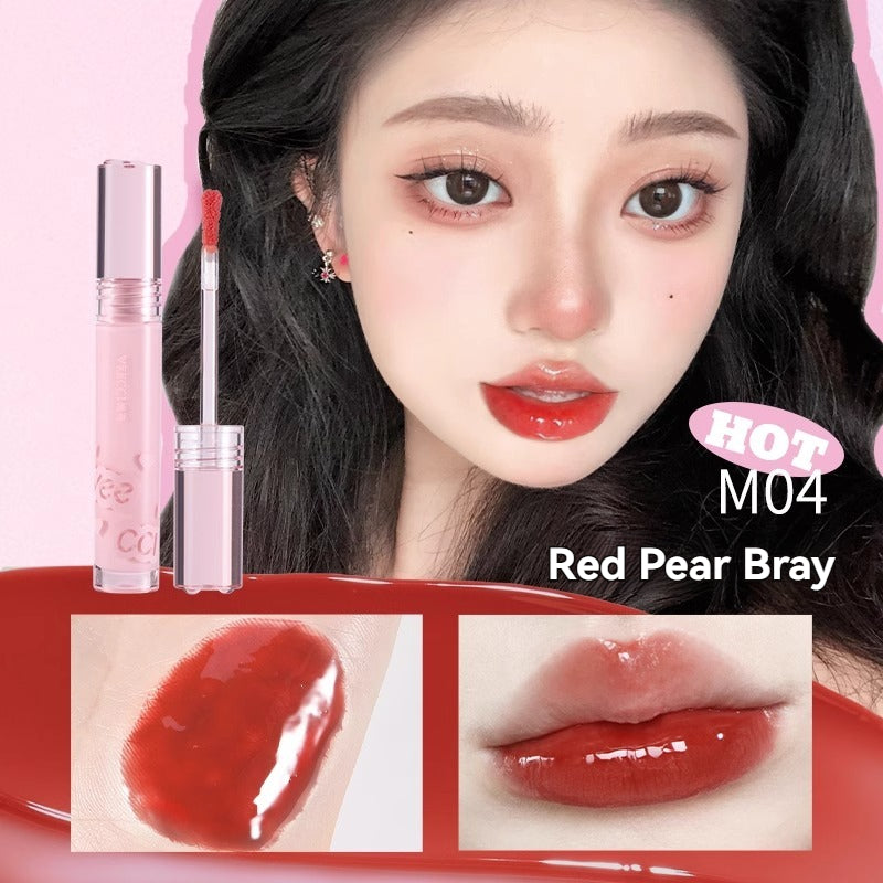 VEECCI Lip Gloss & Lip Glaze Lipstick Oil Moisturizing Nude Color Does Not Take Off Makeup