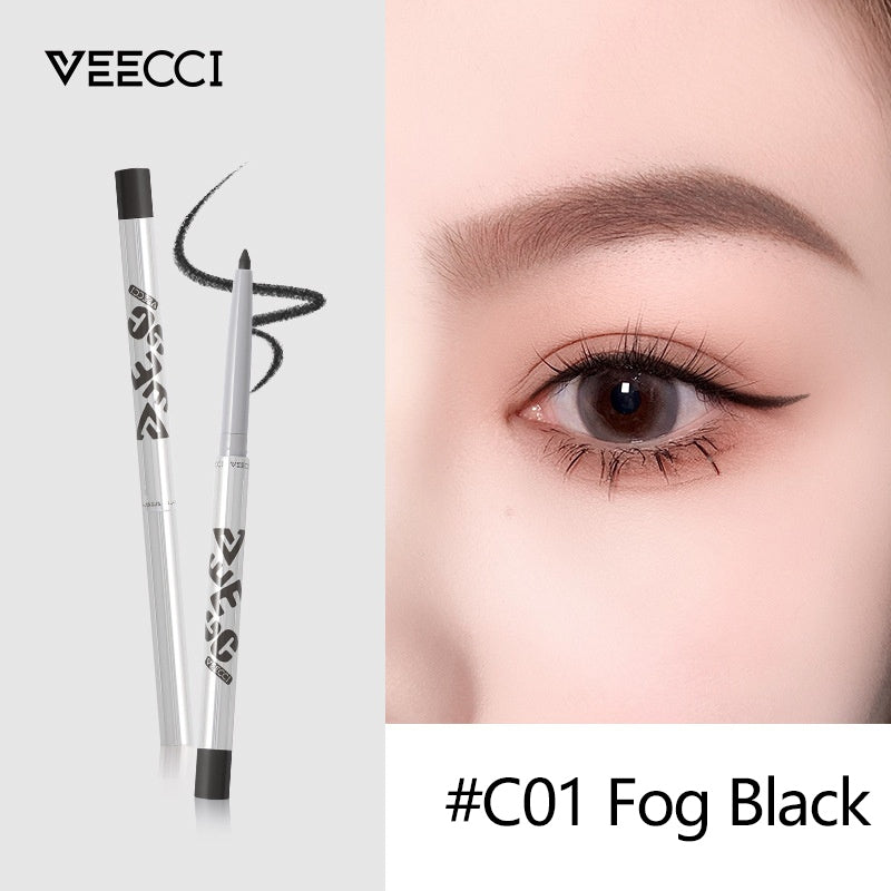 VEECCI Liquid Eyeliner Pencil Not Easy to Smudge Waterproof Eyeliner -10 Colors