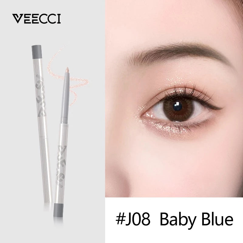 VEECCI Liquid Eyeliner Pencil Not Easy to Smudge Waterproof Eyeliner -10 Colors