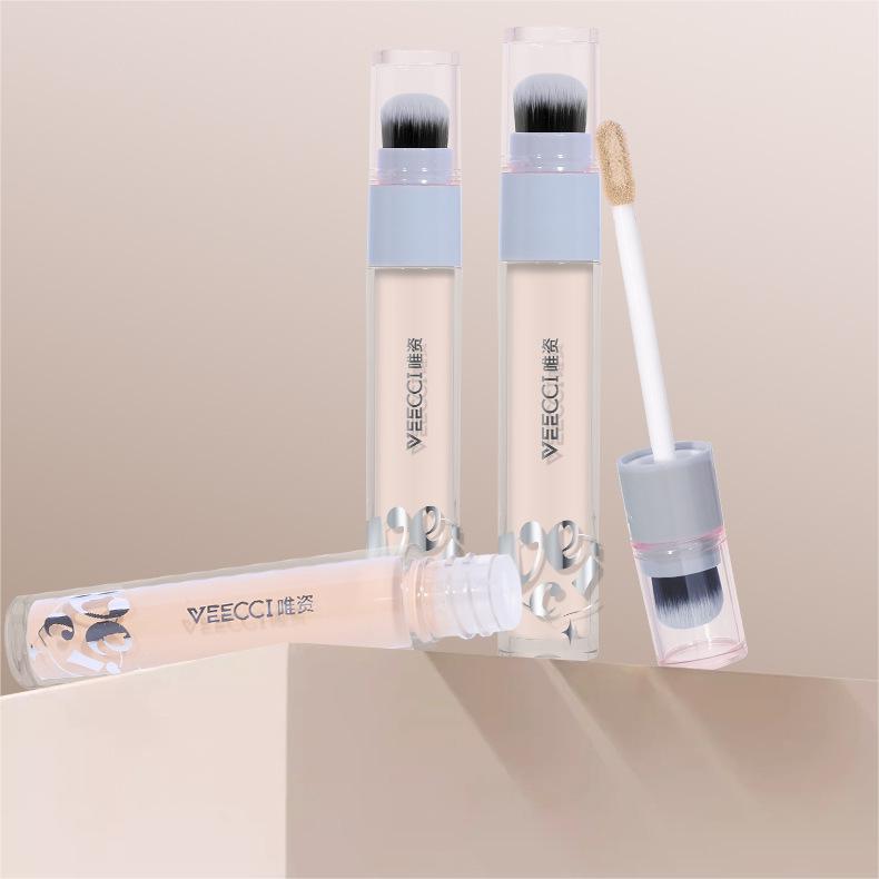 VEECCI Concealer Thin Fits Well Does Not Get Stuck Comes With Brush Head Easy To Use 3.8g