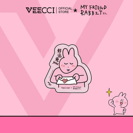 VEECCI*MY FRIEND RABBIT Headbands, mirrors, stickers, refrigerator magnets and other peripherals