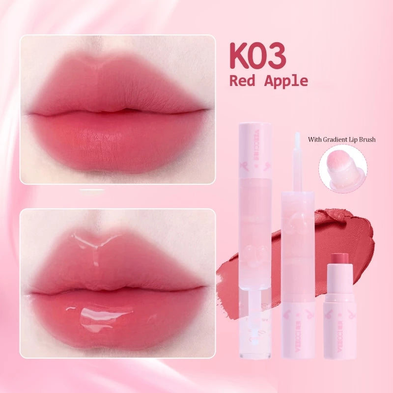 VEECCI Effect Two Tone Lipstick Moisturizing Cup