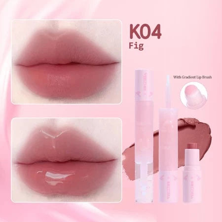 VEECCI Effect Two Tone Lipstick Moisturizing Cup