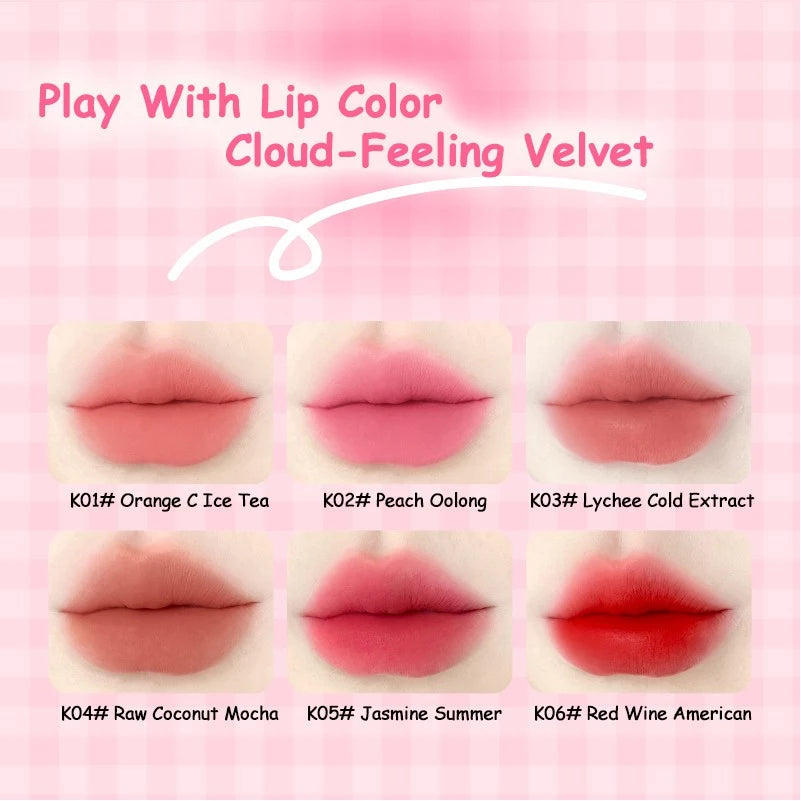 VEECCI Cloud Coffee Series Soft Mist Lip Dew 2g