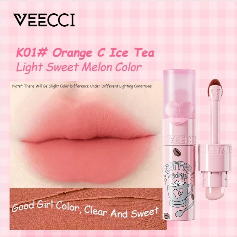 VEECCI Cloud Coffee Series Soft Mist Lip Dew 2g