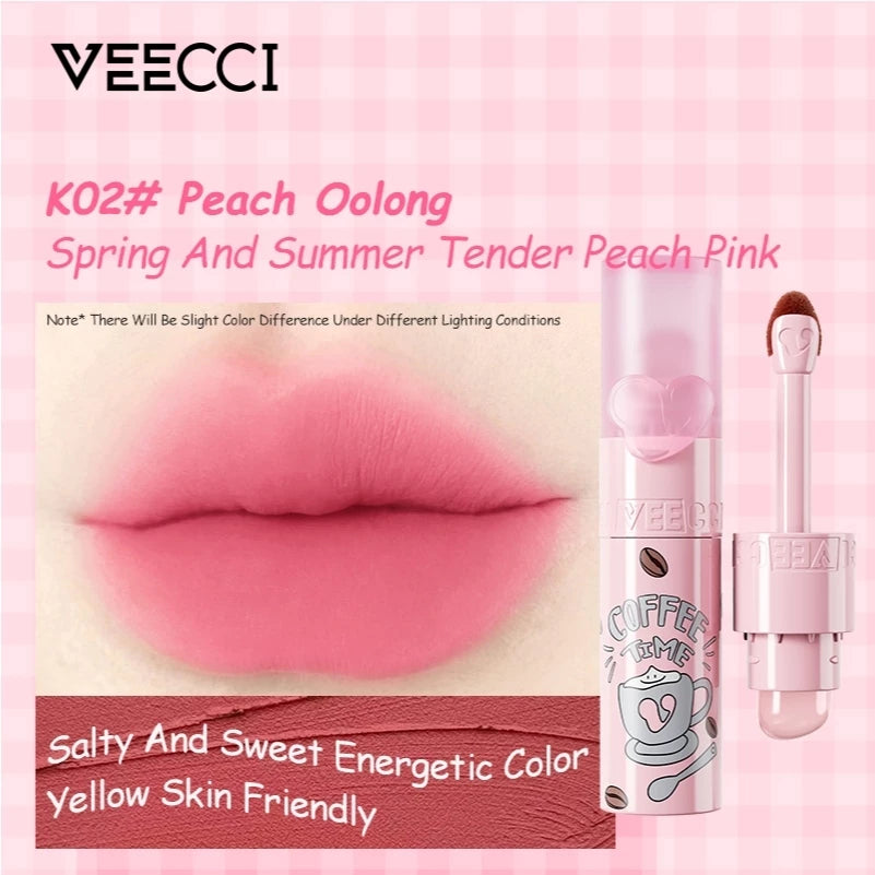 VEECCI Cloud Coffee Series Soft Mist Lip Dew 2g