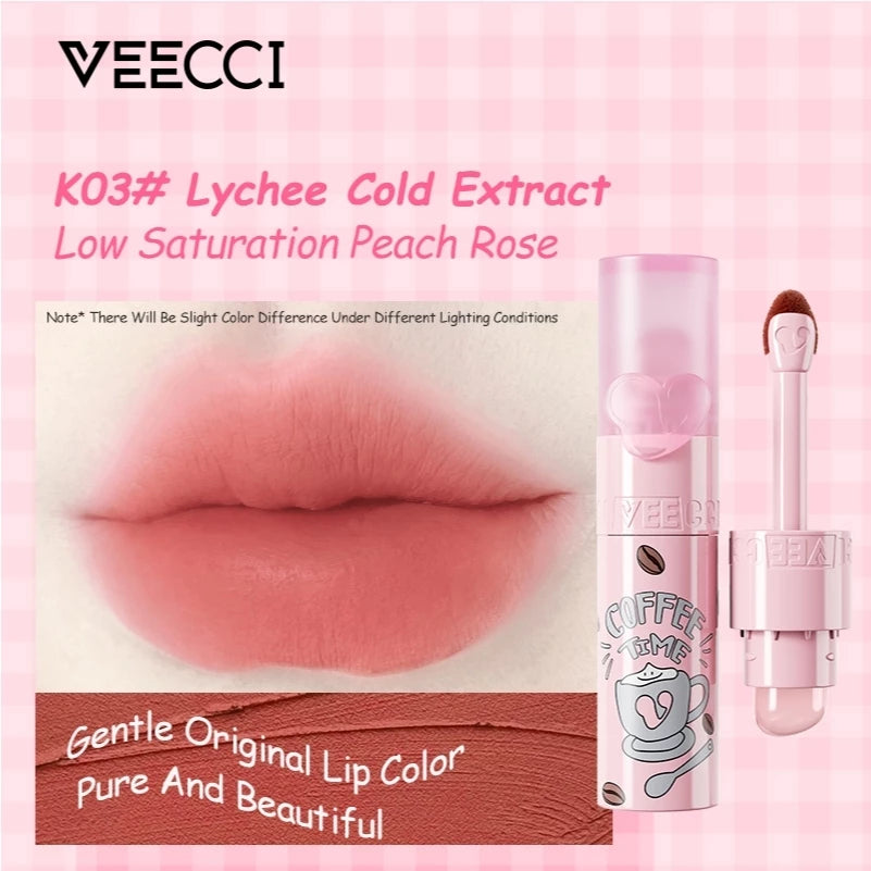 VEECCI Cloud Coffee Series Soft Mist Lip Dew 2g