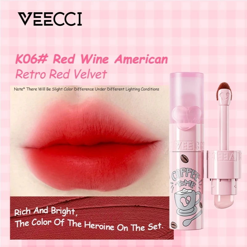VEECCI Cloud Coffee Series Soft Mist Lip Dew 2g