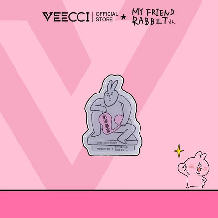 VEECCI*MY FRIEND RABBIT Headbands, mirrors, stickers, refrigerator magnets and other peripherals