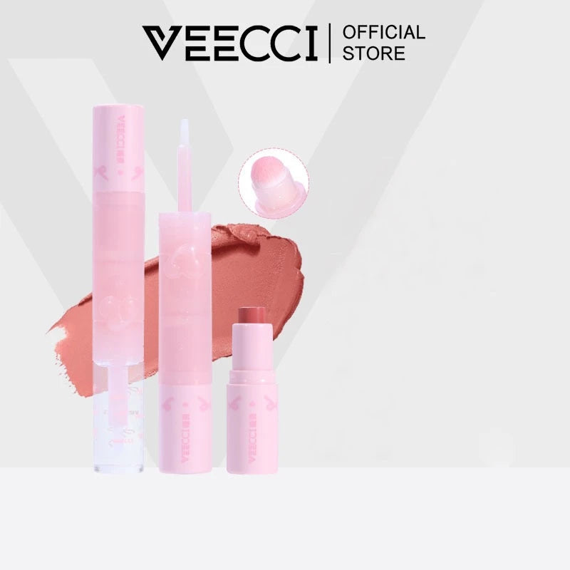 VEECCI Effect Two Tone Lipstick Moisturizing Cup
