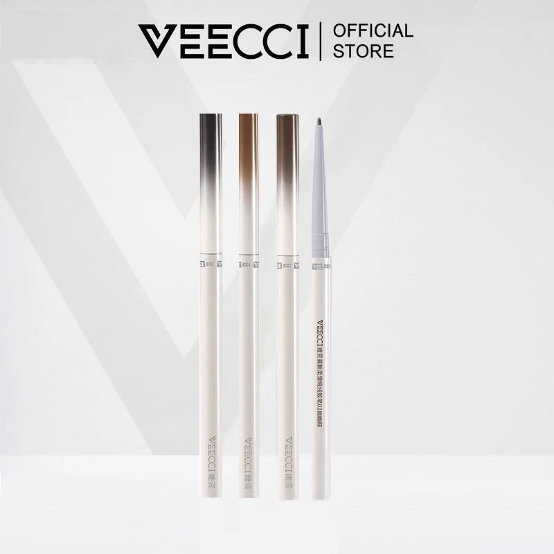 VEECCI 1.5mm Round Eyeliner Pencil No Smooning Waterproof Long-lasting (0.05g)