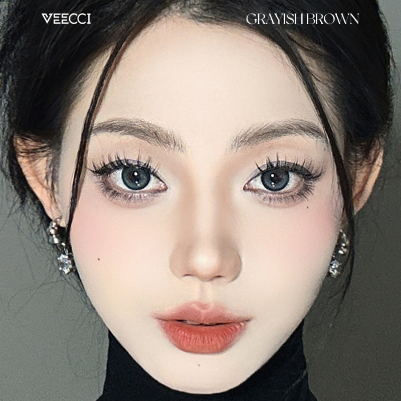 VEECCI Double-ended 2-In-1 3D Liquid Eyebrow Pencil with Brush - Waterproof Long Lasting Eyebrow Pencil Brush Make Up