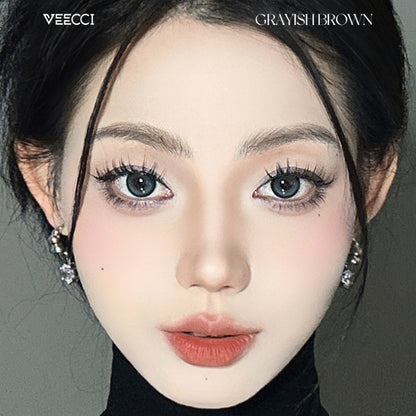 VEECCI Double-ended 2-In-1 3D Liquid Eyebrow Pencil with Brush - Waterproof Long Lasting Eyebrow Pencil Brush Make Up