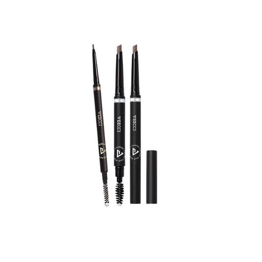 VEECCI Extremely Fine Diamond Shaped Eyebrow Pencil Waterproof Long-Lasting And Sweat Resistant