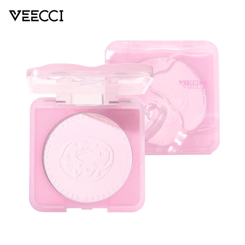 VEECCI Soft Pink Matte Highlight Powder – Long-Lasting Oil-Control Brightening Palette (10g)