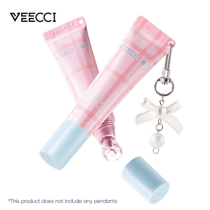 VEECCI Water-Lock Lip Glaze: Glassy, Non-Sticky Shine with a DIY Pendant Hole