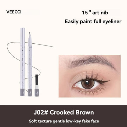 VEECCI 15° Quick-Drawing Triangle Eyeliner Pen