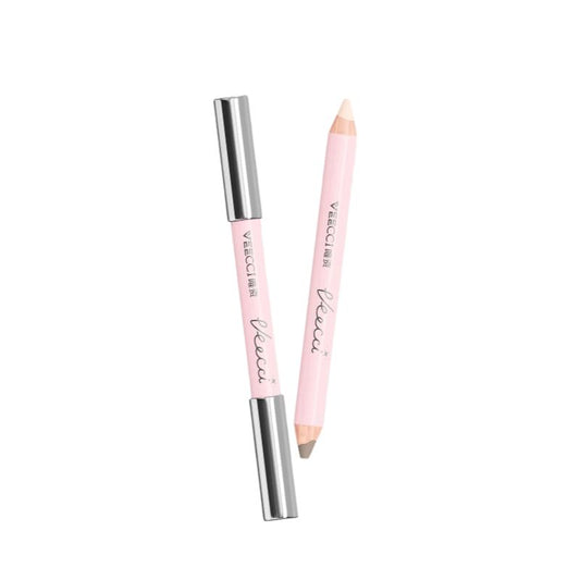 VEECCI Highlighter & Contour Stick 2 in 1 with Brush Head Brighten and Retouch 3D Make Up 4g