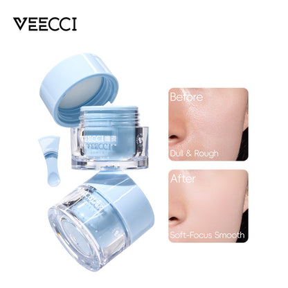 VEECCI Hydrating Pre-Makeup Essence Cream | Dual-Action Primer + Moisturizing Serum | Long-Lasting Soft-Focus Grip
