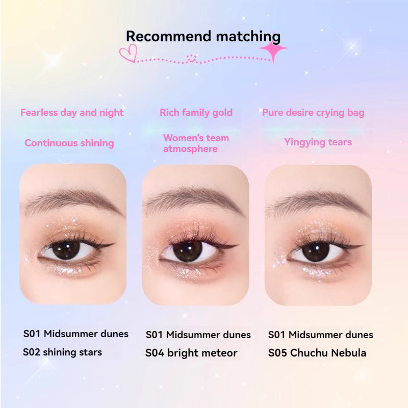 VEECCI Eyeshadow Liquid Matte Shimmer Portable Lasting Waterproof And Sweatproof Daily 2.5g