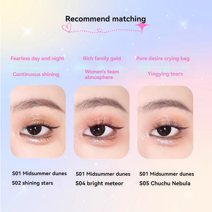 VEECCI Eyeshadow Liquid Matte Shimmer Portable Lasting Waterproof And Sweatproof Daily 2.5g