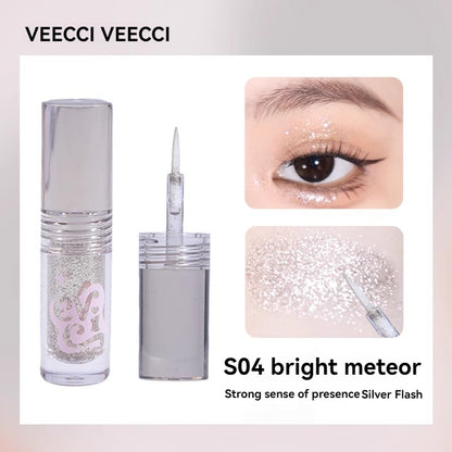 VEECCI Eyeshadow Liquid Matte Shimmer Portable Lasting Waterproof And Sweatproof Daily 2.5g