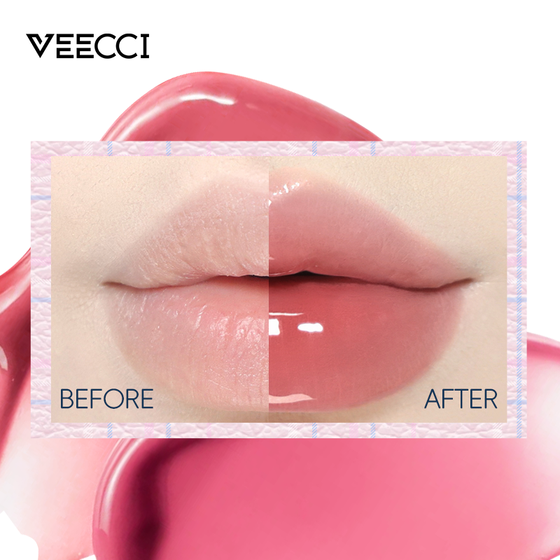 VEECCI Water-Lock Lip Glaze: Glassy, Non-Sticky Shine with a DIY Pendant Hole