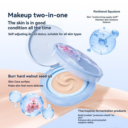 VEECCI Second-Skin Cushion Foundation – Natural Glow, Lightweight & Long Wear